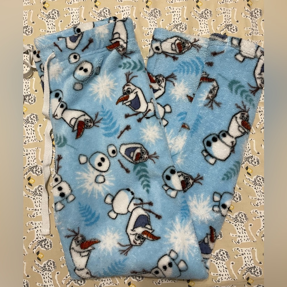 Plush Frozen PJ Bottoms